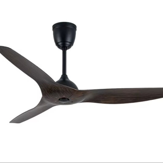 Ceiling Fan Dc Motor 52 Inch - พัดลมเพดานควบคุมระยะไกลด้วยมอเตอร์ดีซีโลหะทรงพลัง ประหยัดพลังงาน สำหรับห้องนั่งเล่นในบ้าน โรงแรม และครัวเรือน ขนาด