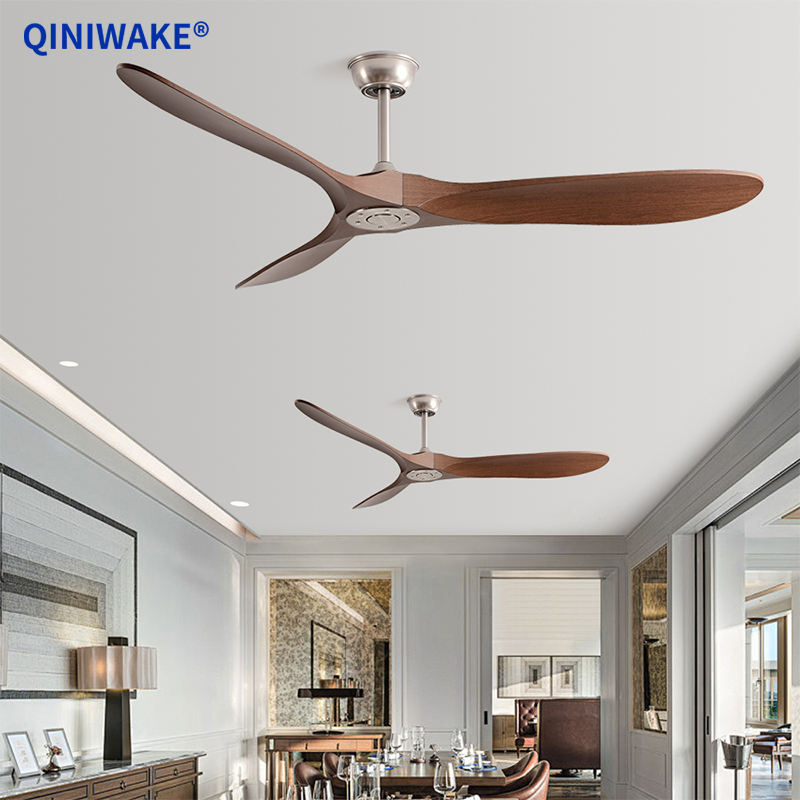 Ceiling Fan 60 Inch Industrial - QINIWAKE 36/42/52/60 นิ้วพัดลมเพดานอุตสาหกรรมวินเทจ เอบีเอส เวนทิลเอเตเตอร์รีโมทคอนโทรลสำหรับเชิงพาณิชย์ โฮม