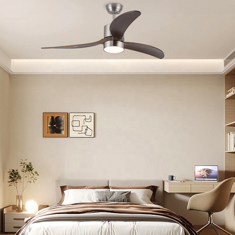 Ceiling Fan Dc Motor 52 Inch - พัดลมเพดานดีซีมอเตอร์ 52 นิ้ว รุ่นใหม่ พร้อมใบพัดไม้แท้ 3
