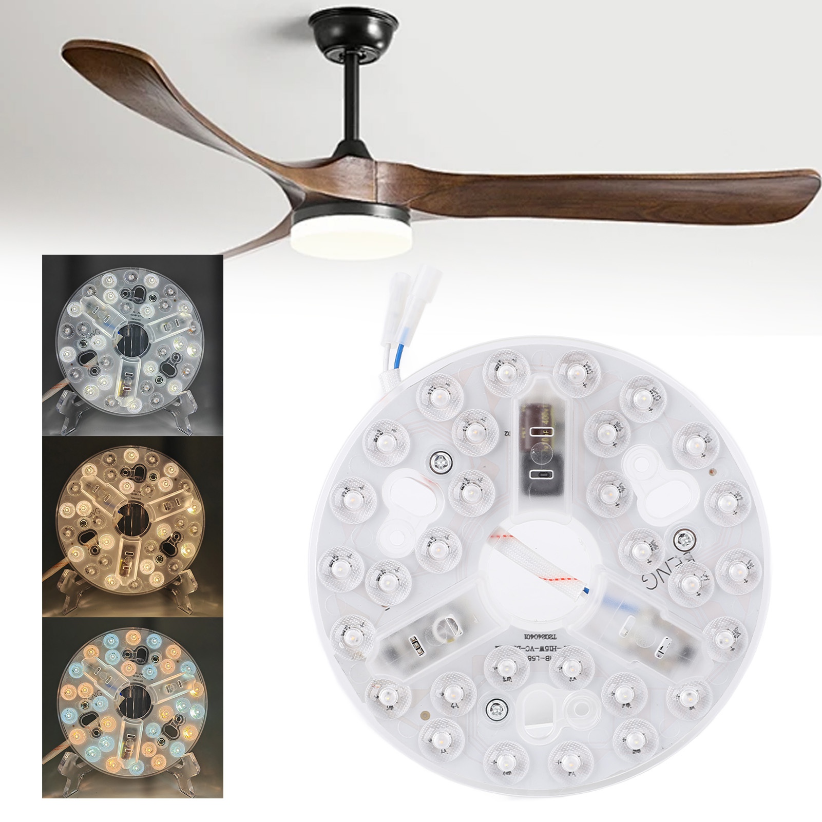 Ceiling Fan Light Kit Replacement - ชุดไฟ LED สำหรับพัดลมเพดาน ขนาด 5.3 นิ้ว