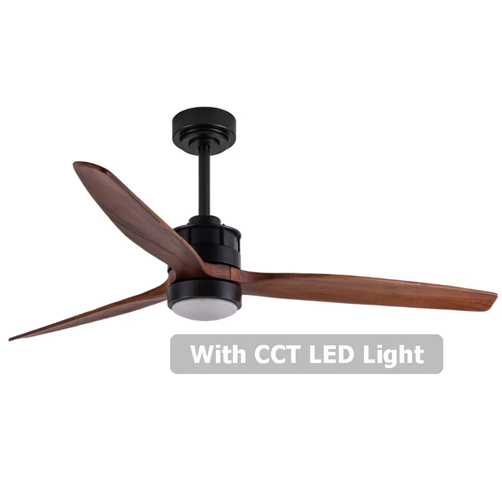 Ceiling Fan Outdoor Damp Rated - พัดลมเพดานกลางแจ้งคุณภาพสูง ดีไซน์สวยงาม สำหรับระเบียง พร้อมใบพัดไม้ - ทนความชื้น