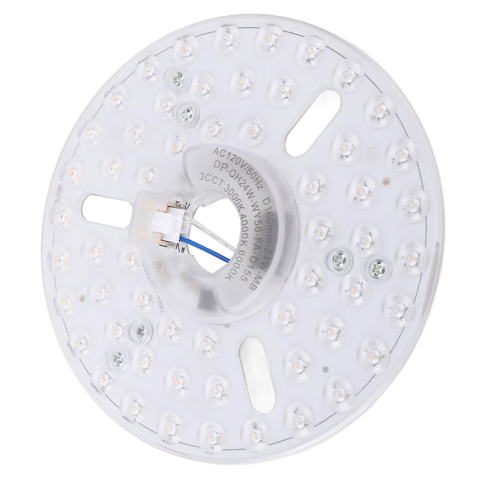 Ceiling Fan Light Kit Replacement - ชุดไฟพัดลมเพดาน LED ขนาด 6.3 นิ้ว ปรับความสว่างได้