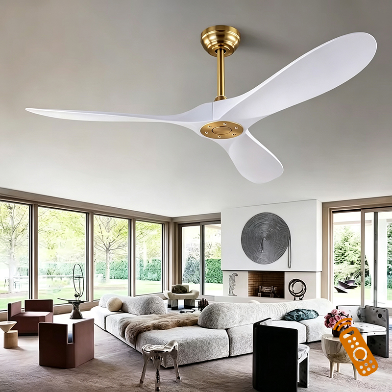 Ceiling Fan 60 Inch Industrial - พัดลมเพดานขนาด 52/60 นิ้ว สไตล์วินเทจอุตสาหกรรม วัสดุ ABS