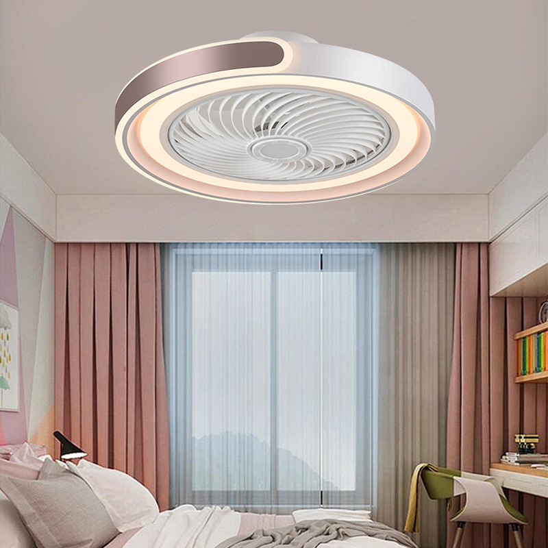 Ceiling Fan Led 3 Blade Modern - โคมไฟเพดาน LED อัจฉริยะรุ่นใหม่ สำหรับห้องนั่งเล่น ห้องนอน ห้องรับประทานอาหาร