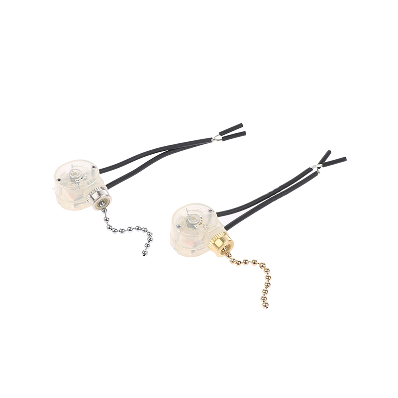 Ceiling Fan Pull Chain Switch - ลดราคา! ไฟติดผนัง 1 ชิ้น พร้อมสวิตช์แบบดึงเชือก สายโซ่เอนกประสงค์