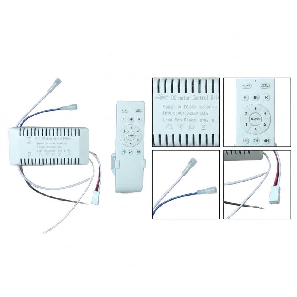 ชุดรีโมทควบคุมพัดลมเพดาน 6 ระด - Ceiling Fan Light Kit Replacement บทวิจารณ์และราคา
