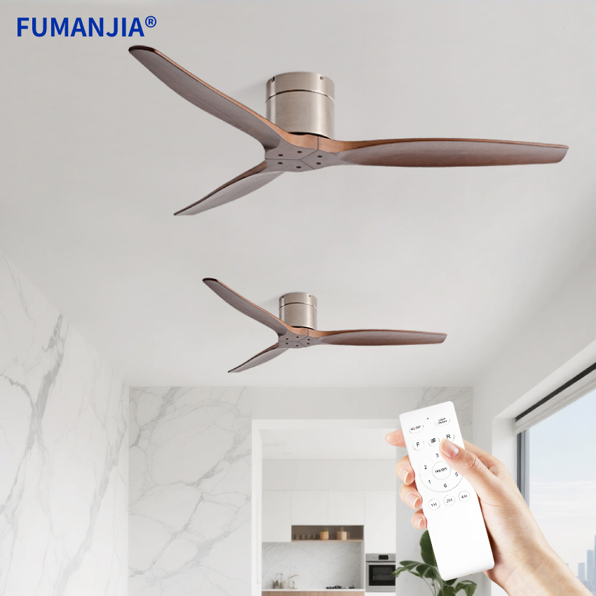 FUMANJIA 42/52/60 นิ้วพัดลมเพด - Ceiling Fan With Remote Control Reversible บทวิจารณ์และราคา