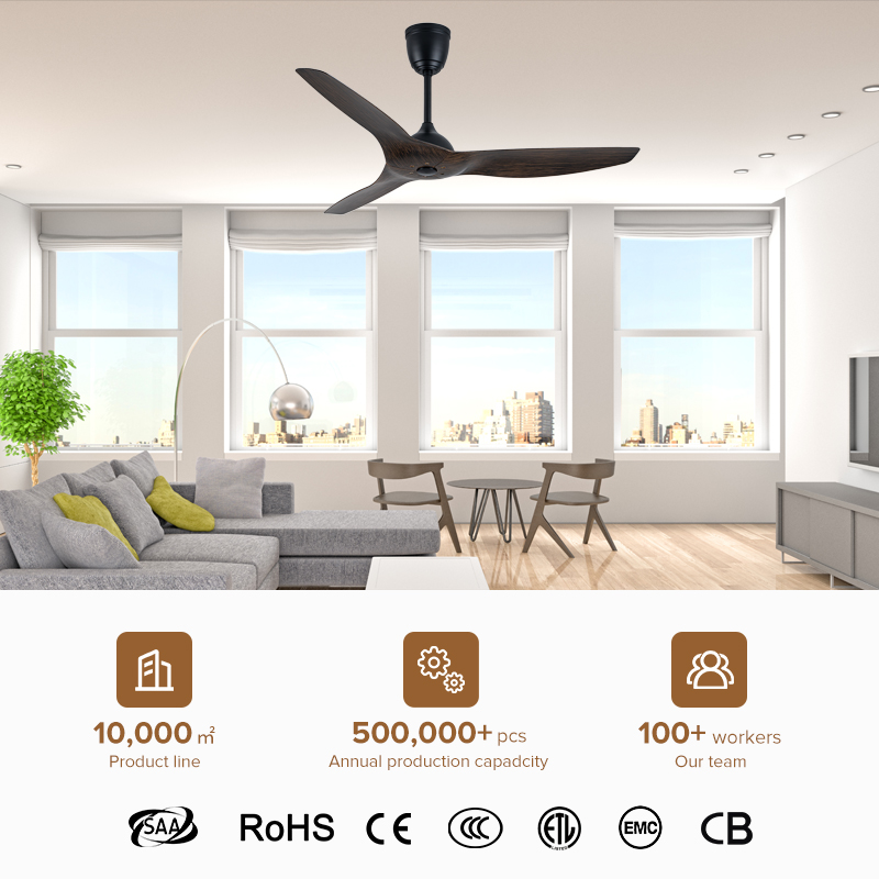 พัดลมเพดานควบคุมระยะไกลด้วยมอเ - Ceiling Fan Dc Motor 52 Inch บทวิจารณ์และราคา