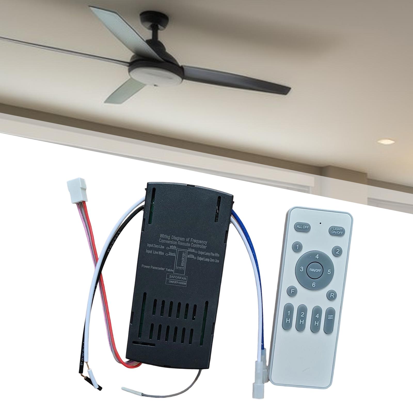 สวิตช์ควบคุมพัดลม รีโมทคอนโทรล - Ceiling Fan Light Kit Replacement บทวิจารณ์และราคา