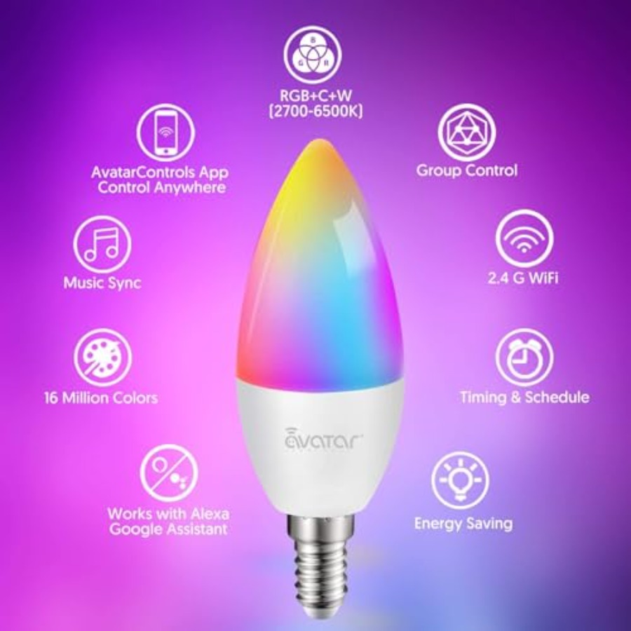 หลอดไฟอัจฉริยะ, หลอดไฟอัจฉริยะ - Smart Ceiling Fan Alexa Wifi บทวิจารณ์และราคา