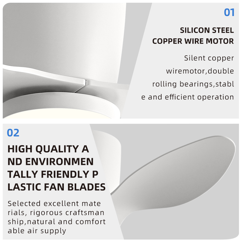QINIWAKE พัดลมเพดานแบบติดตั้งต - Ceiling Fan With Remote Control Reversible บทวิจารณ์และราคา