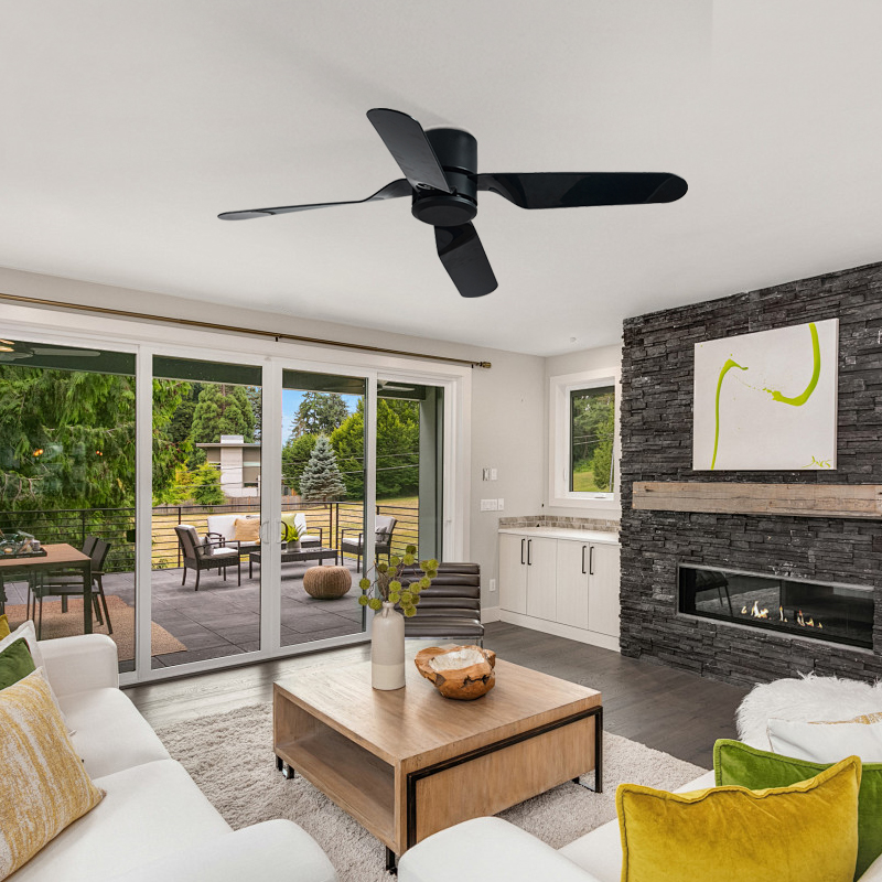 พัดลมเพดานไฟฟ้ารุ่น 828 ดีไซน์ - Ceiling Fan Dc Motor 52 Inch บทวิจารณ์และราคา