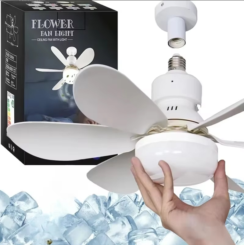 30W พัดลมเพดาน E27 พร้อมรีโมทฟ - Ceiling Fan With Remote Control Reversible บทวิจารณ์และราคา