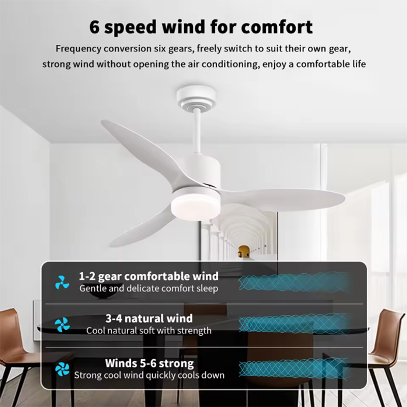 โคมไฟพัดลมเพดาน LED โมเดิร์น D - Ceiling Fan Led 3 Blade Modern บทวิจารณ์และราคา
