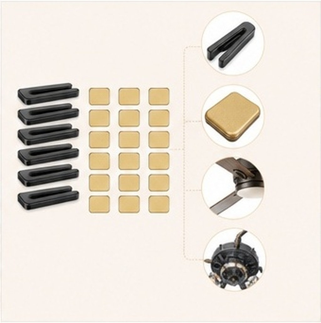 ชุดอุปกรณ์ปรับสมดุลใบพัดลมเพดา - Ceiling Fan Blade Balancing Kit บทวิจารณ์และราคา