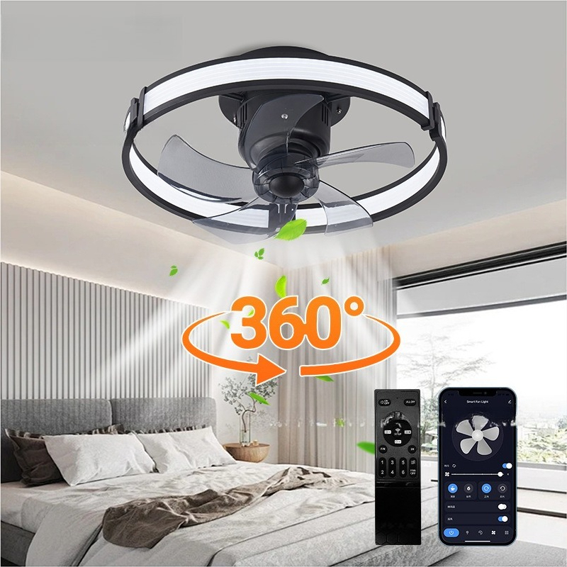 พัดลมเพดานพร้อมไฟอัจฉริยะ Smar - Smart Ceiling Fan Alexa Wifi บทวิจารณ์และราคา