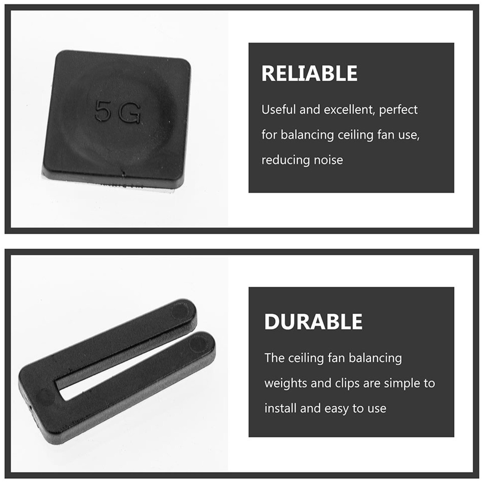 ชุดอุปกรณ์ปรับสมดุลใบพัดพัดลมเ - Ceiling Fan Blade Balancing Kit บทวิจารณ์และราคา