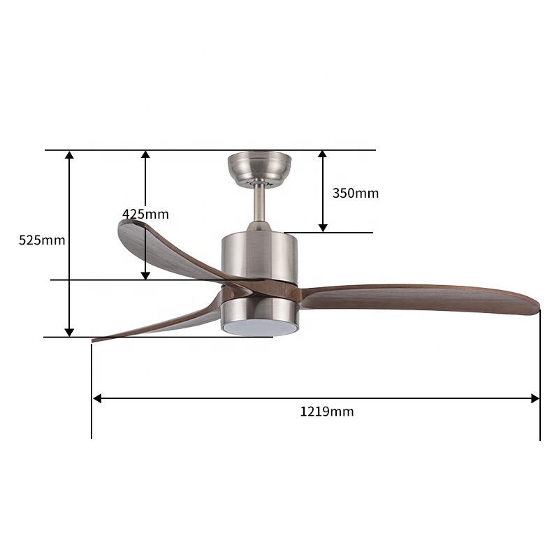 พัดลมเพดานดีซีมอเตอร์ 52 นิ้ว  - Ceiling Fan Dc Motor 52 Inch บทวิจารณ์และราคา
