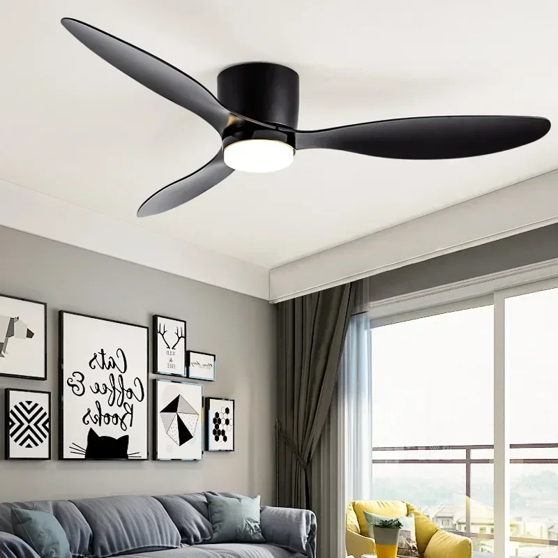 ไฟพัดลมเพดาน LED สไตล์โมเดิร์น - Ceiling Fan With Remote Control Reversible บทวิจารณ์และราคา
