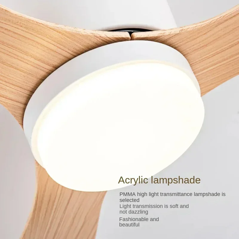 ไฟพัดลมเพดาน LED สไตล์โมเดิร์น - Ceiling Fan With Remote Control Reversible บทวิจารณ์และราคา
