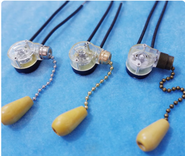 3A 250VAC พัดลมเพดานแบบชั่วขณะ - Ceiling Fan Pull Chain Switch บทวิจารณ์และราคา
