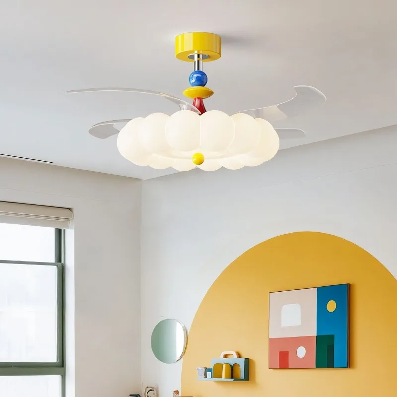 พัดลมเพดานแบบมีไฟ 2 in 1 ดีไซน - Ceiling Fan Led 3 Blade Modern บทวิจารณ์และราคา