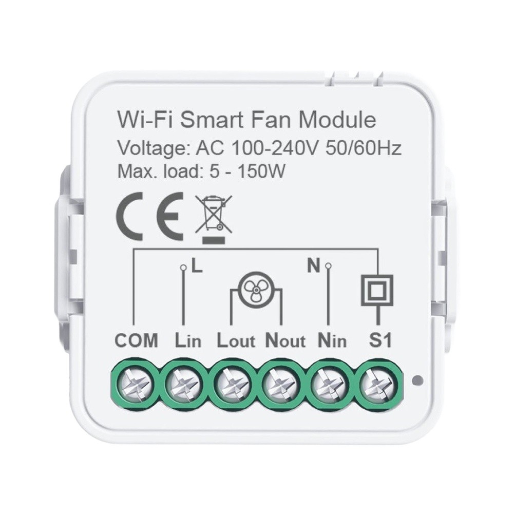 สวิตช์พัดลมเพดาน AC100-240V สำ - Smart Ceiling Fan Alexa Wifi บทวิจารณ์และราคา