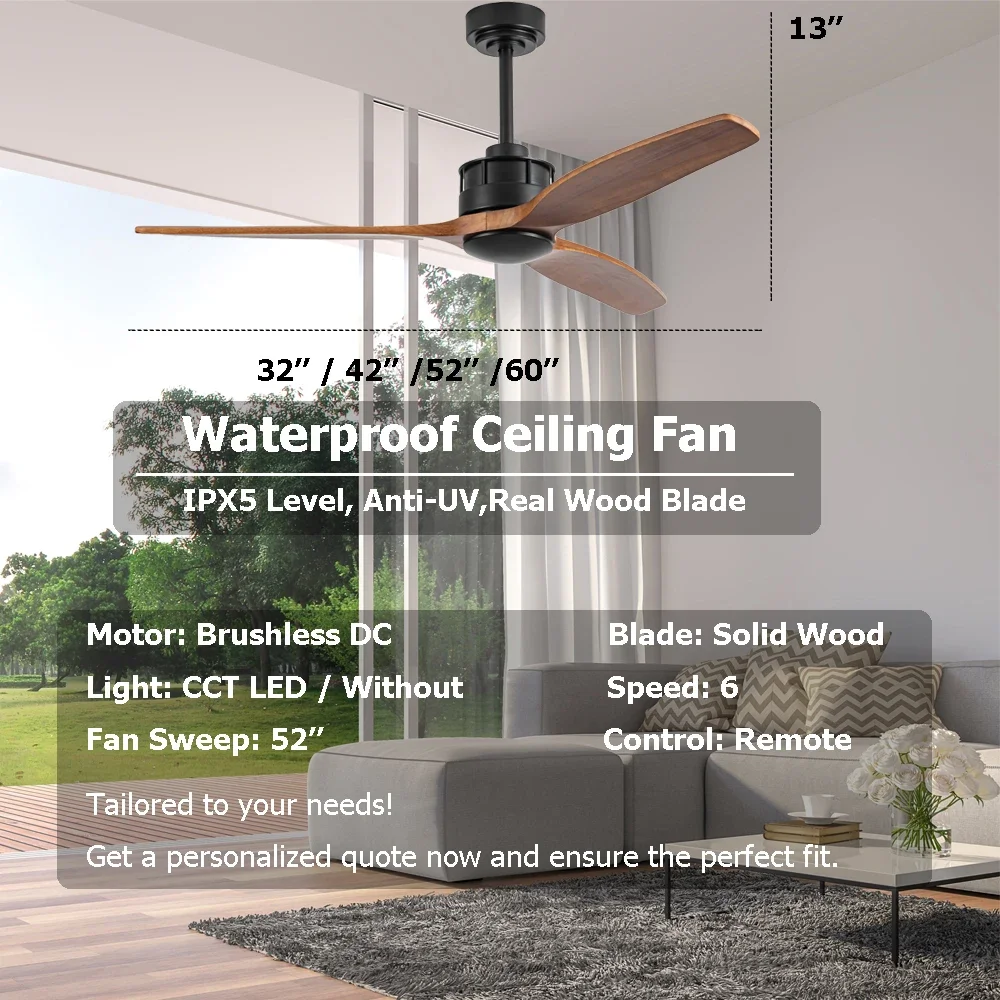 พัดลมเพดานกลางแจ้งคุณภาพสูง ดี - Ceiling Fan Outdoor Damp Rated บทวิจารณ์และราคา