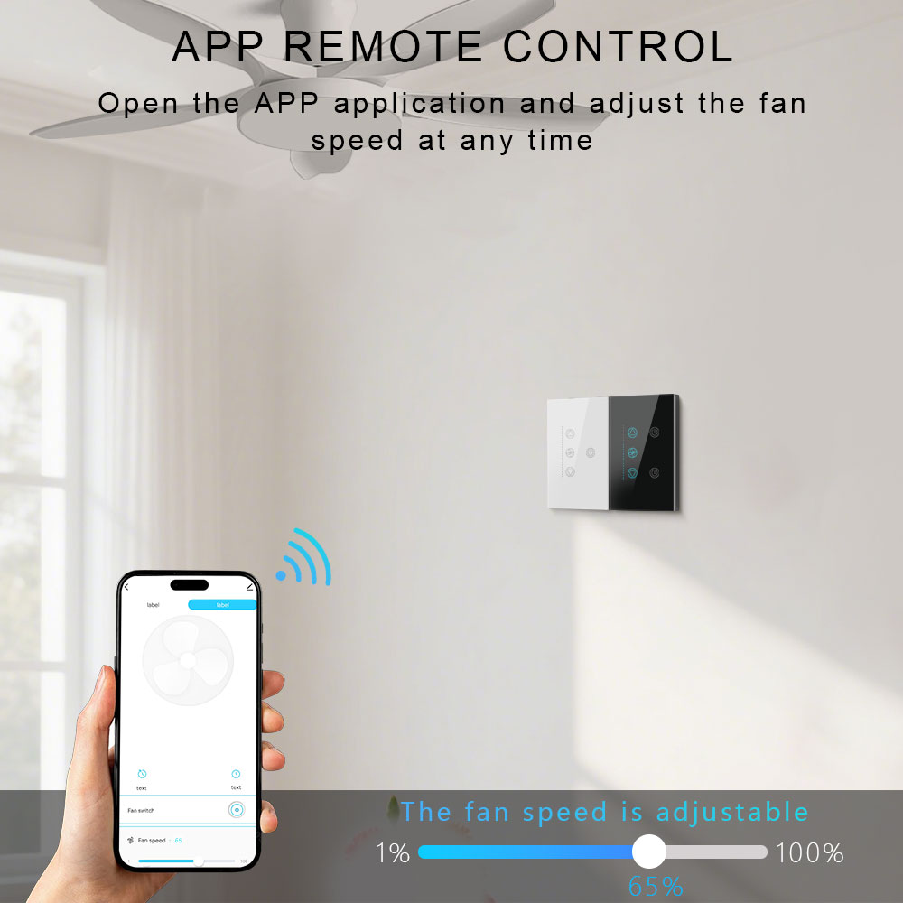 พัดลมอัจฉริยะ WiFi มาตรฐานอเมร - Smart Ceiling Fan Alexa Wifi บทวิจารณ์และราคา
