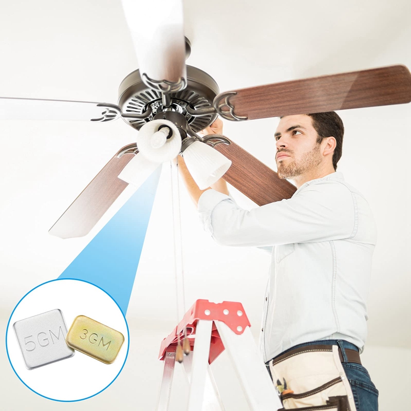 ชุดเบลดพัดลมเพดาน6ชุดชุดปรับสม - Ceiling Fan Blade Balancing Kit บทวิจารณ์และราคา