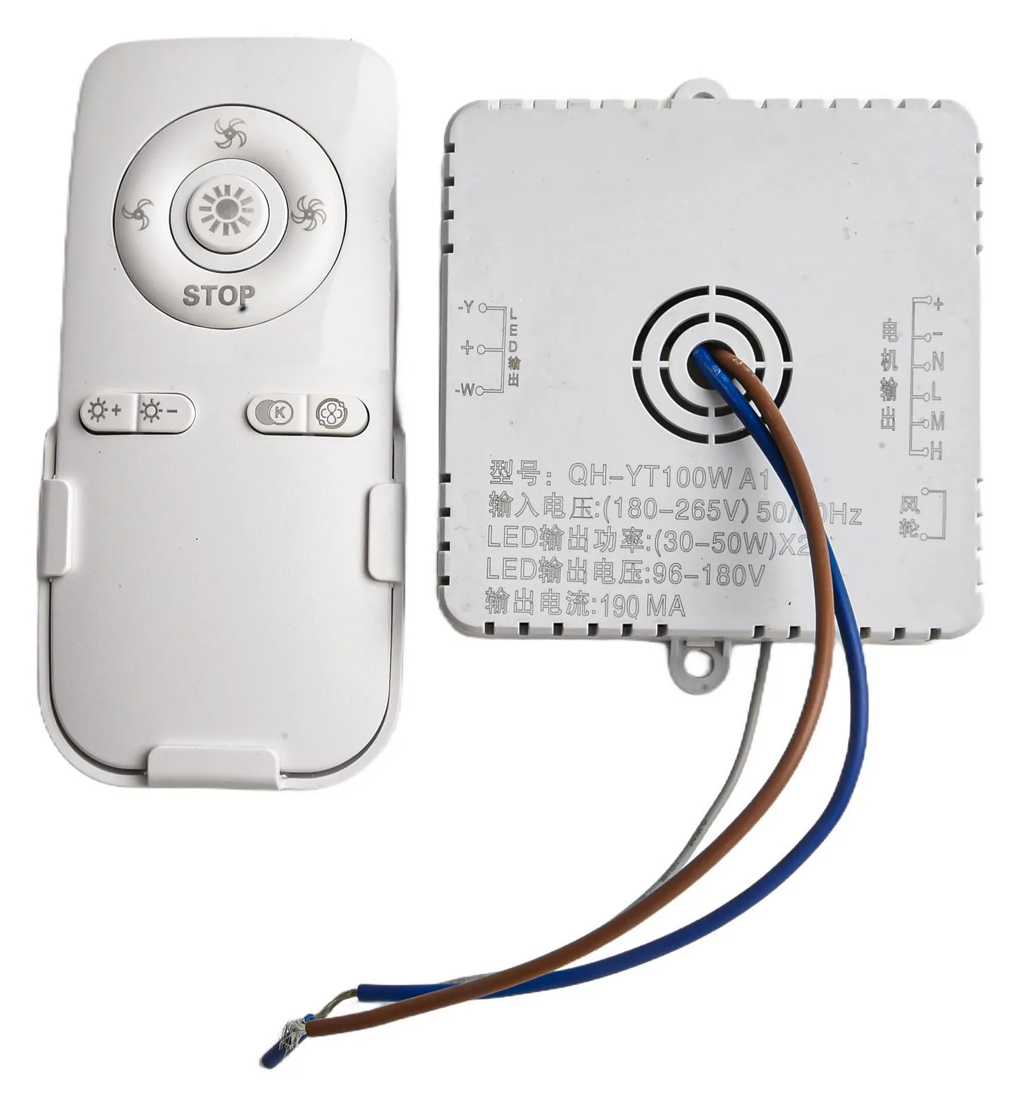 โคมไฟพัดลมติดเพดานห้องนอนรีโมท - Ceiling Fan Light Kit Replacement บทวิจารณ์และราคา