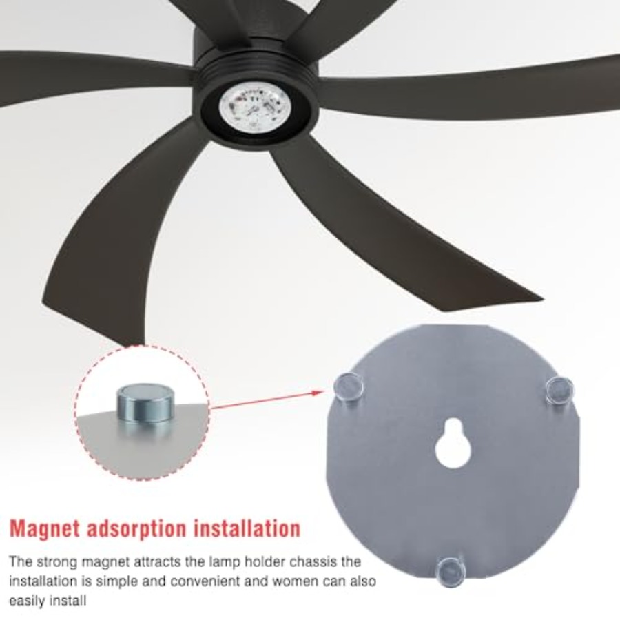 ชุดไฟ BeVisible N Glow ETL Lis - Ceiling Fan Light Kit Replacement บทวิจารณ์และราคา