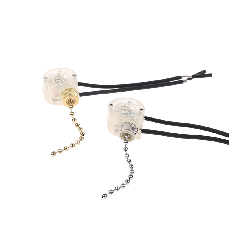สวิตช์โซ่ดึงอเนกประสงค์ 1 ชิ้น - Ceiling Fan Pull Chain Switch บทวิจารณ์และราคา