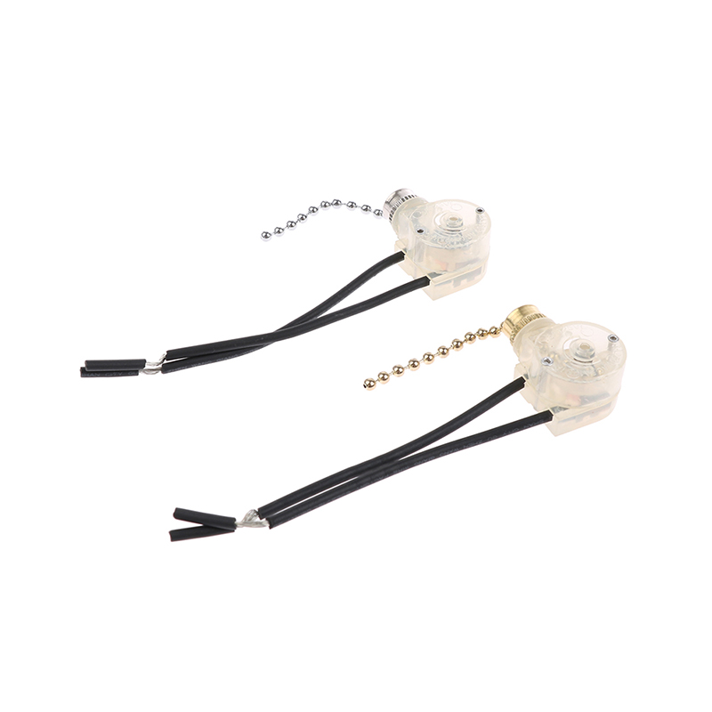 สวิตช์โซ่ดึงอเนกประสงค์ 1 ชิ้น - Ceiling Fan Pull Chain Switch บทวิจารณ์และราคา