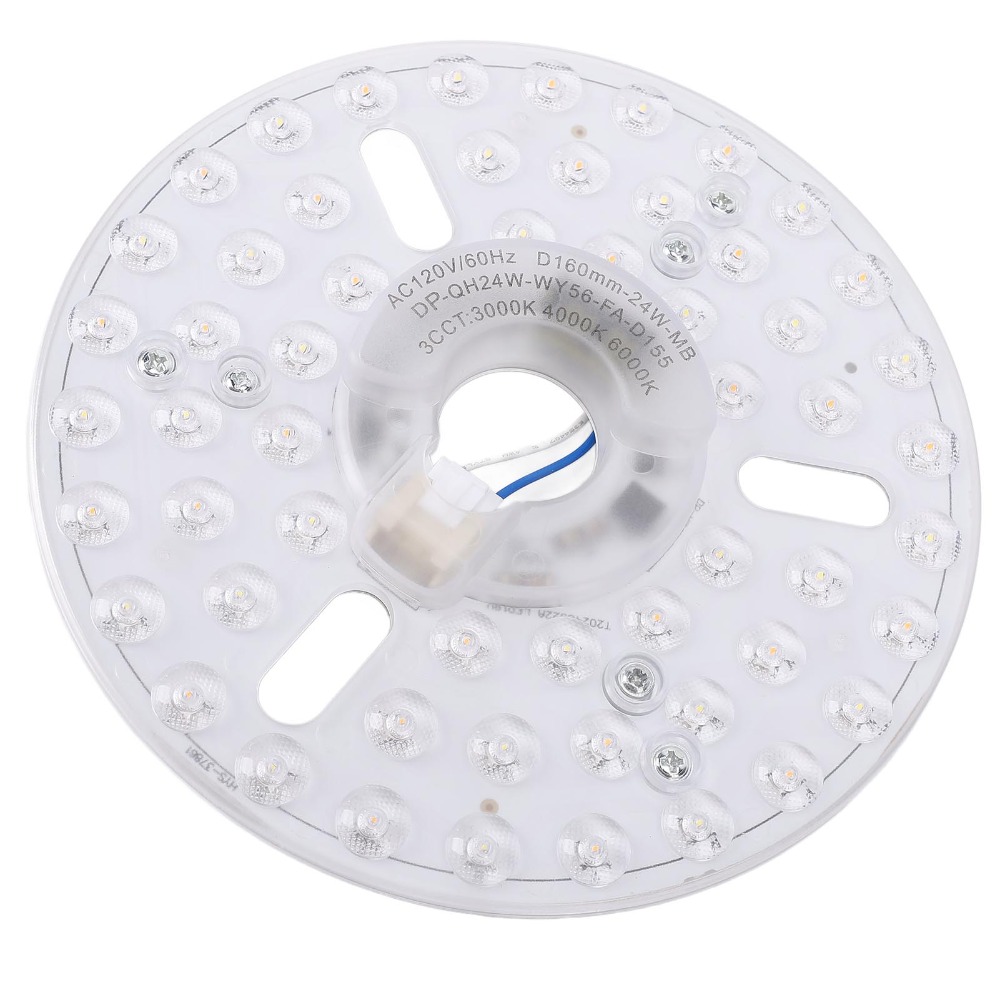 ชุดไฟพัดลมเพดาน LED ขนาด 6.3 น - Ceiling Fan Light Kit Replacement บทวิจารณ์และราคา