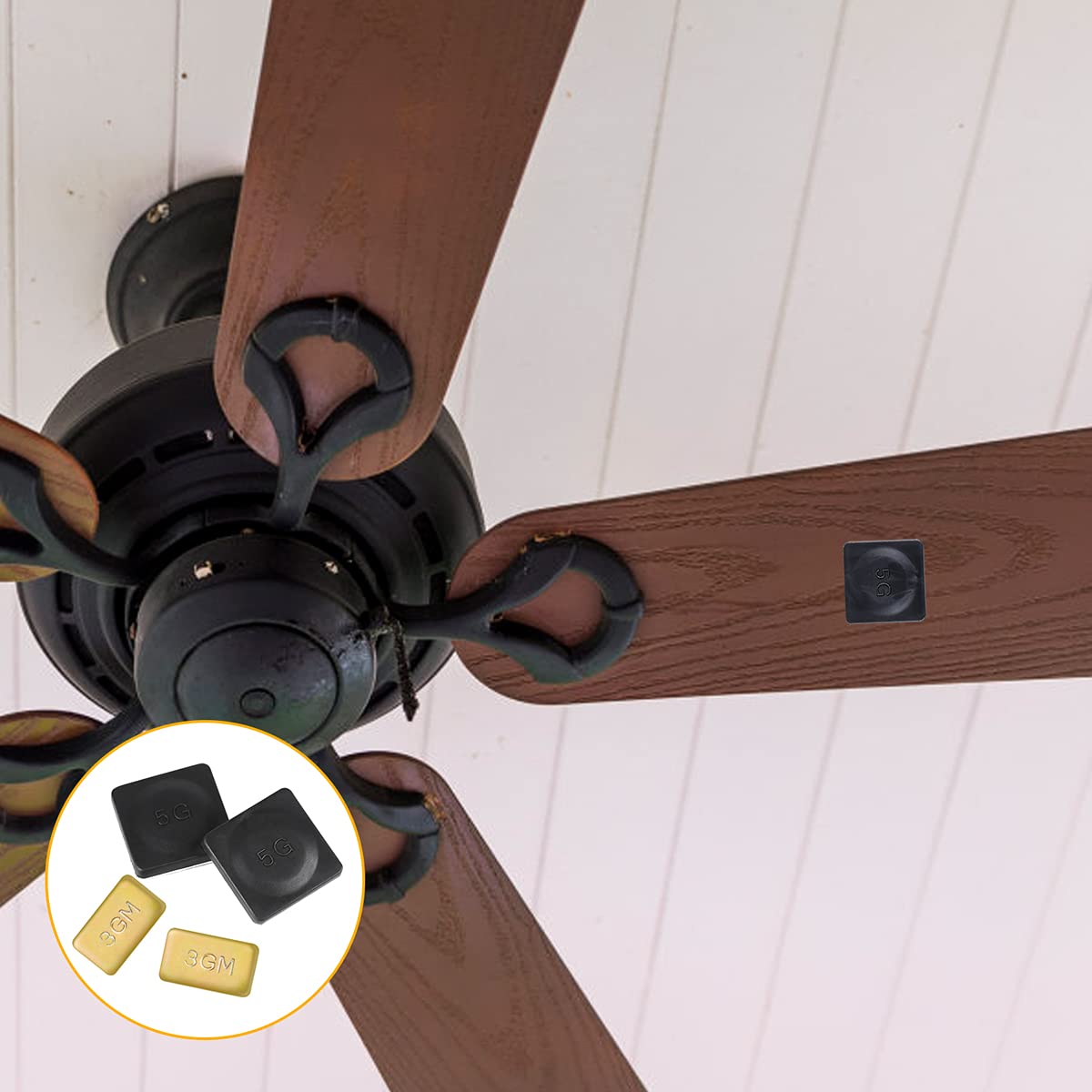 ชุดอุปกรณ์ปรับสมดุลใบพัดพัดลมเ - Ceiling Fan Blade Balancing Kit บทวิจารณ์และราคา