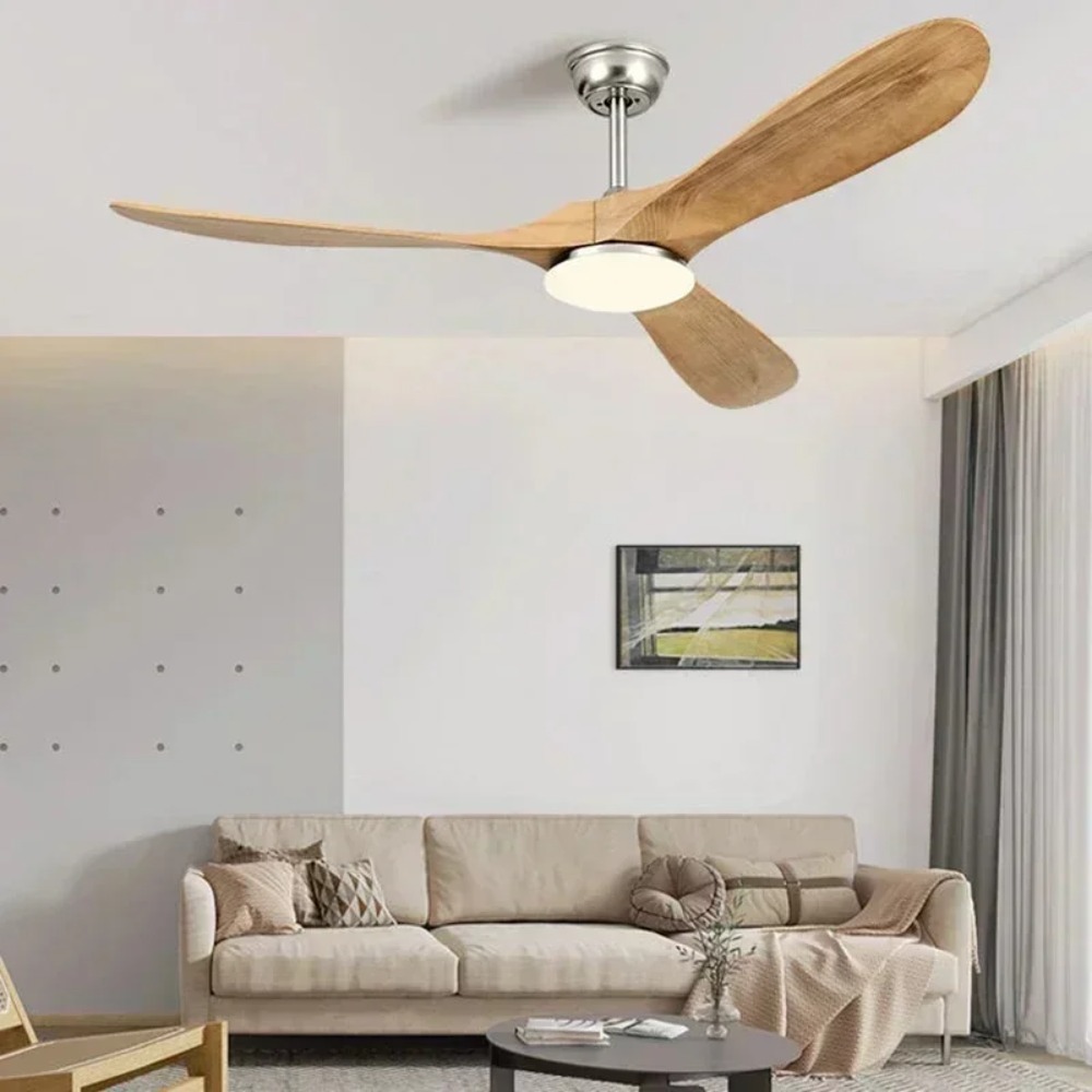 พัดลมเพดานไม้สไตล์วินเทจขนาด 6 - Ceiling Fan 60 Inch Industrial บทวิจารณ์และราคา