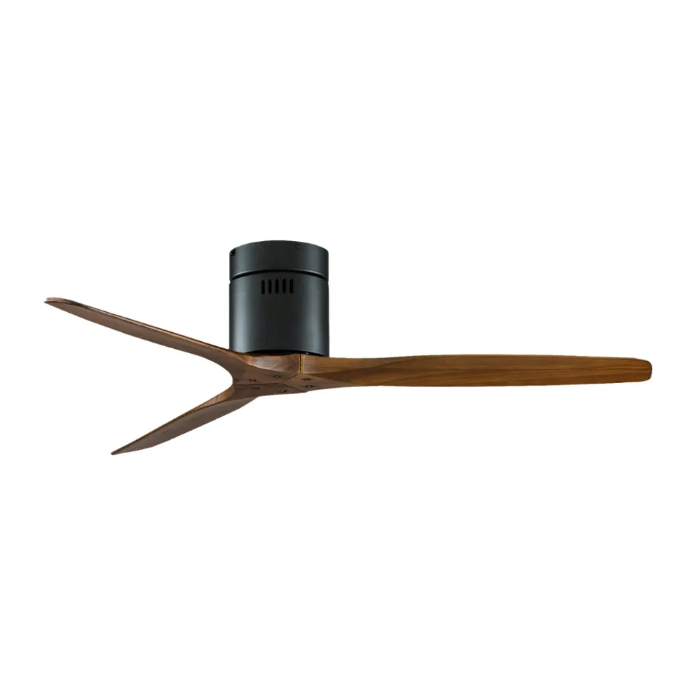 52นิ้วแปรงหรูหรา3ใบมีด DC 85V  - Ceiling Fan Led 3 Blade Modern บทวิจารณ์และราคา
