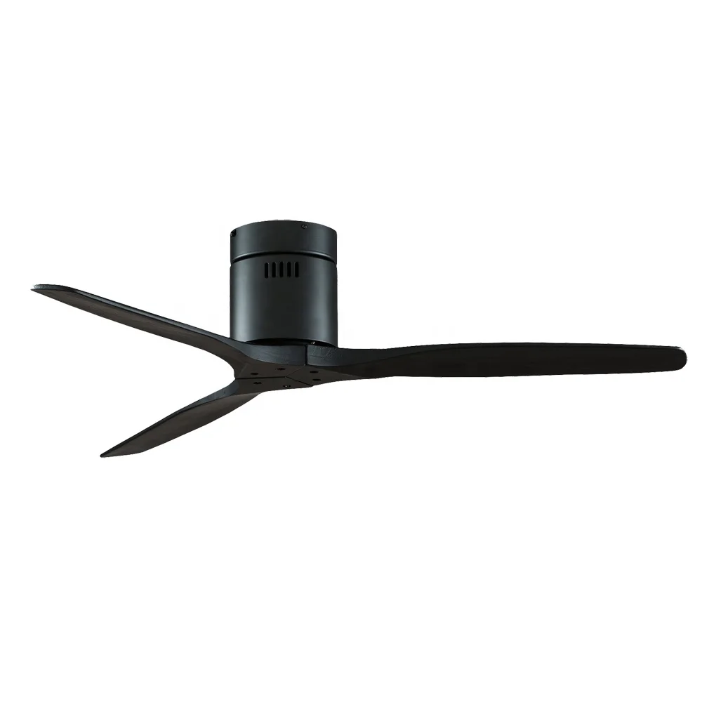 52นิ้วแปรงหรูหรา3ใบมีด DC 85V  - Ceiling Fan Led 3 Blade Modern บทวิจารณ์และราคา