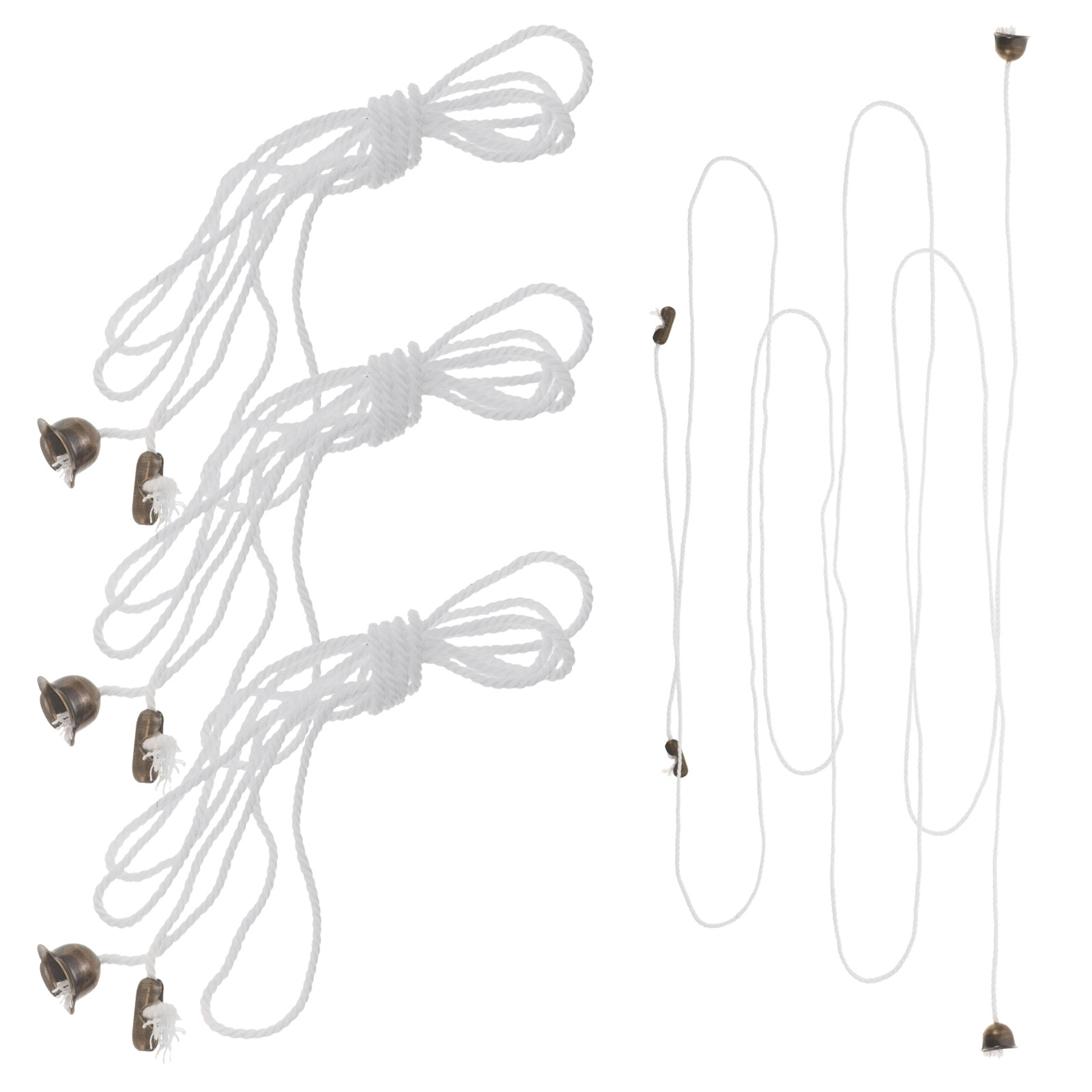 สายดึงไฟ 5 ชิ้น พร้อมสายต่อสำห - Ceiling Fan Pull Chain Switch บทวิจารณ์และราคา