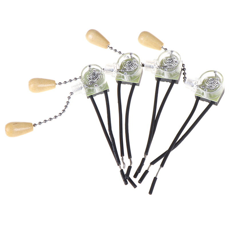สวิตช์ไฟแบบดึง 4 ชิ้น สำหรับโค - Ceiling Fan Pull Chain Switch บทวิจารณ์และราคา