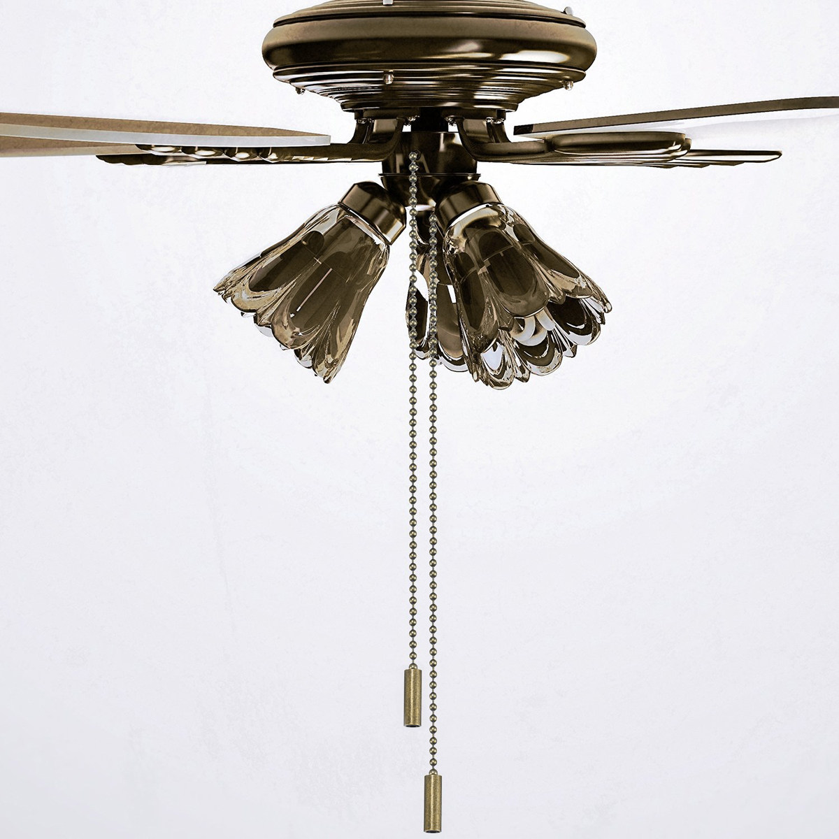 สายต่อพ่วงแบบมีลูกปัด 2 ชิ้น อ - Ceiling Fan Pull Chain Switch บทวิจารณ์และราคา