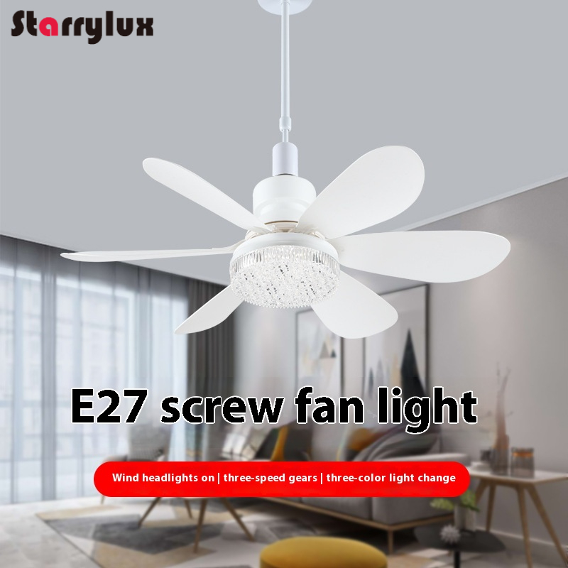 ไฟพัดลมเพดานซ็อกเก็ต E27 พร้อม - Ceiling Fan Led 3 Blade Modern บทวิจารณ์และราคา