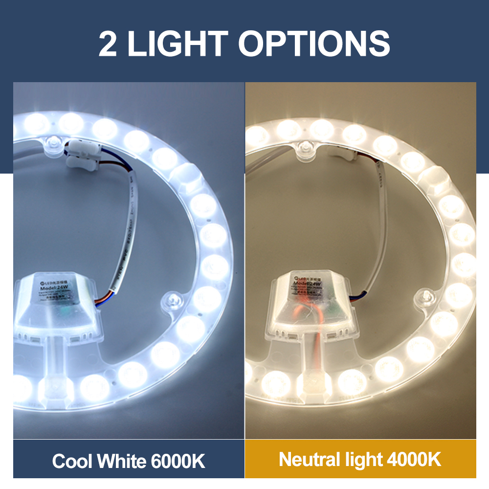 แผง LED 220V เปลี่ยนหลอดไฟเพดา - Ceiling Fan Light Kit Replacement บทวิจารณ์และราคา