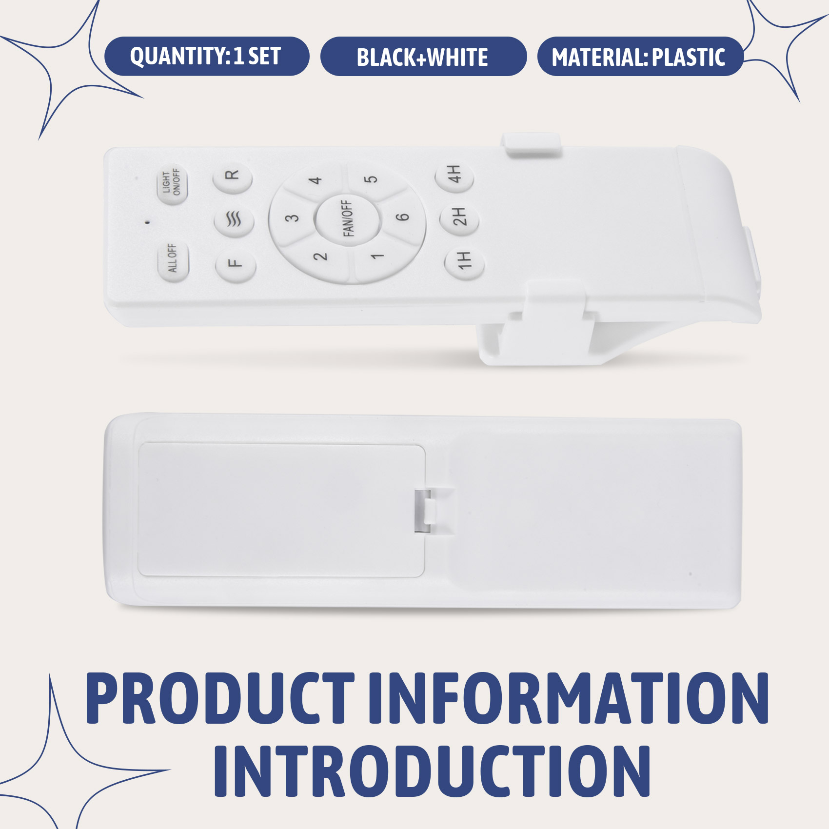 ชุดรีโมทคอนโทรลพัดลมเพดานสากล  - Ceiling Fan Light Kit Replacement บทวิจารณ์และราคา