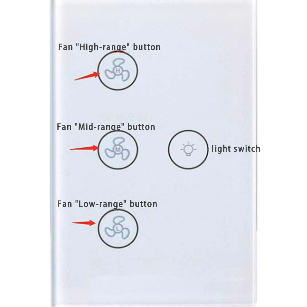 สวิตช์พัดลมอัจฉริยะ Wifi พัดลม - Smart Ceiling Fan Alexa Wifi บทวิจารณ์และราคา