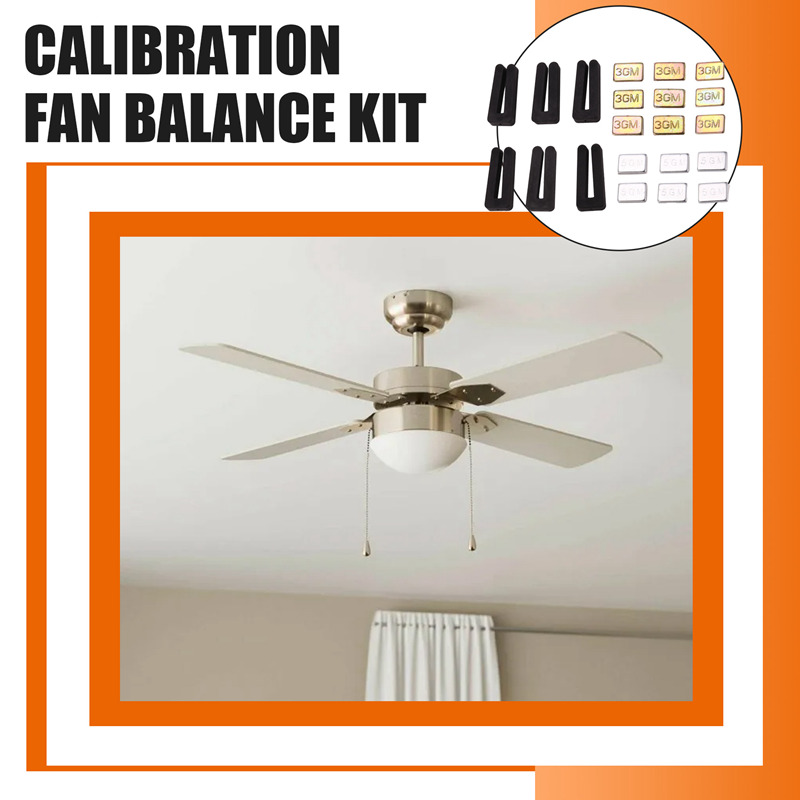 ชุดปรับสมดุลใบพัดพัดลมเพดาน แบ - Ceiling Fan Blade Balancing Kit บทวิจารณ์และราคา