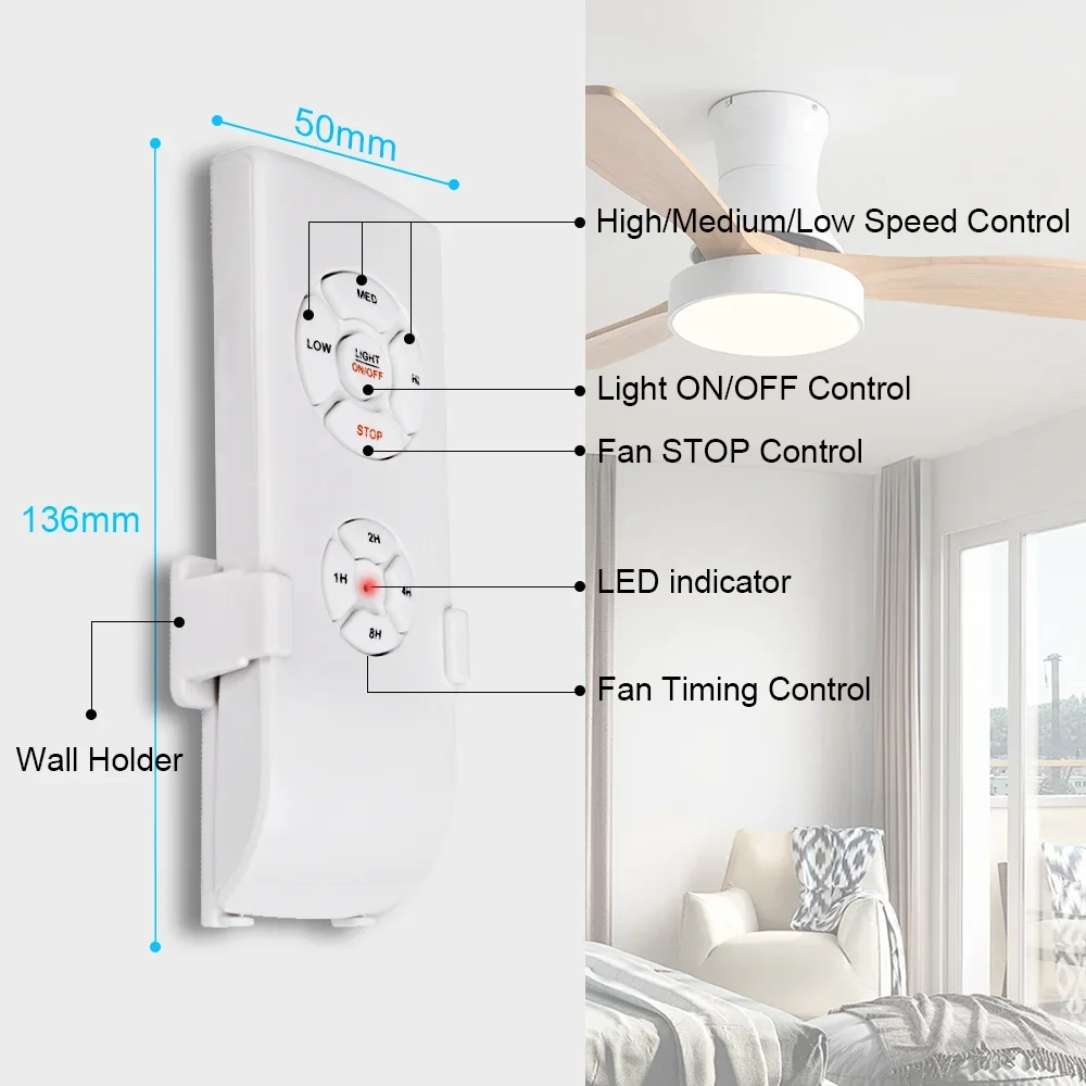 อีเวลิงค์ ไวไฟพัดลมเพดานรีโมทค - Ceiling Fan With Remote Control Reversible บทวิจารณ์และราคา