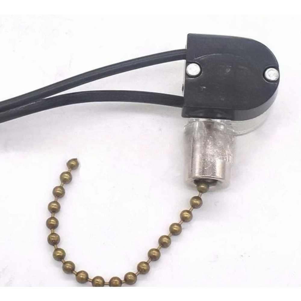 1 ชิ้น สายดึงซิปสำหรับสวิตช์ไฟ - Ceiling Fan Pull Chain Switch บทวิจารณ์และราคา
