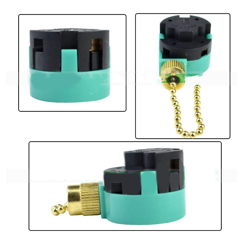 สวิตช์พัดลมเพดาน 3 ระดับ 4 สาย - Ceiling Fan Pull Chain Switch บทวิจารณ์และราคา